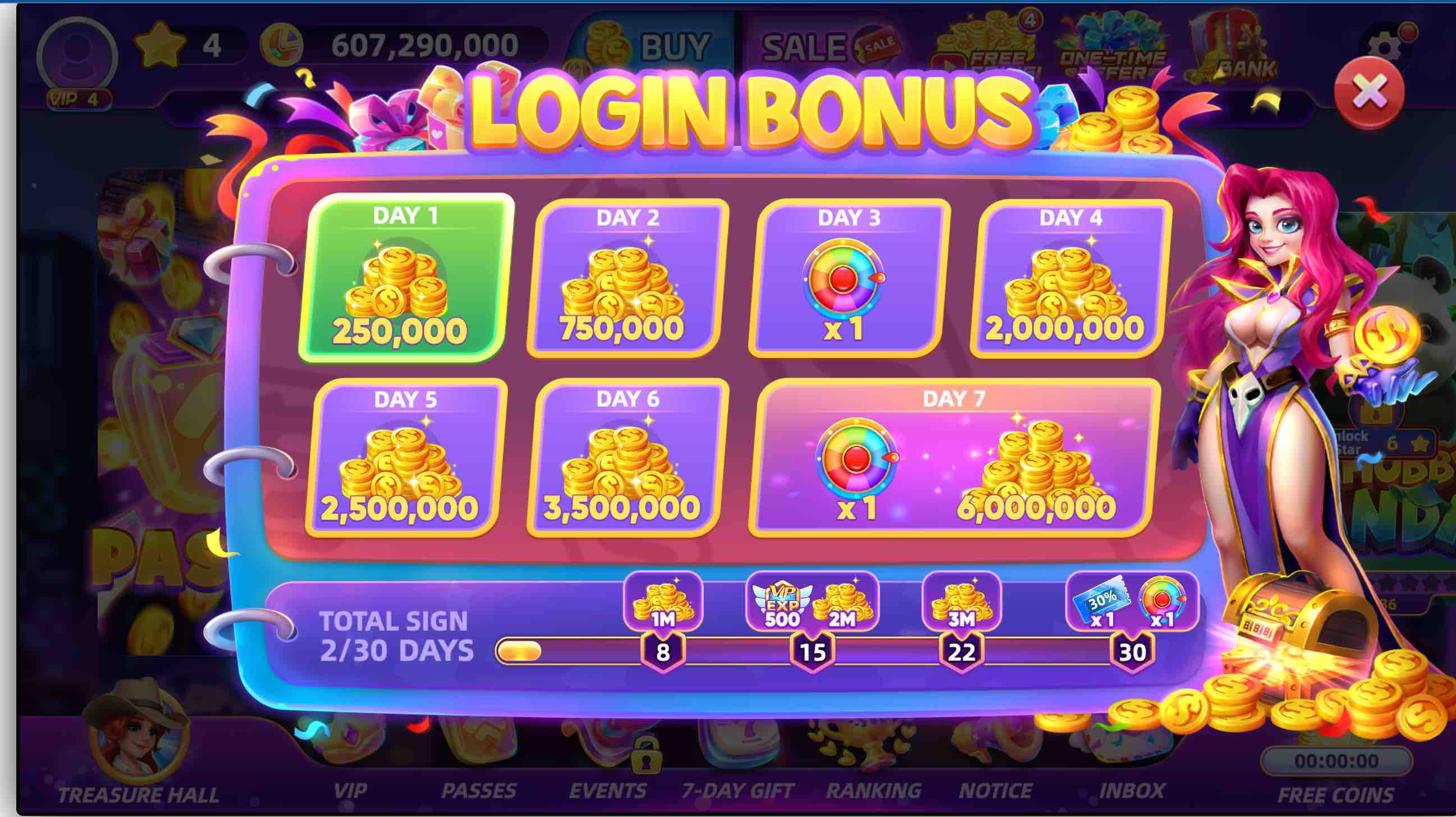 Slot game